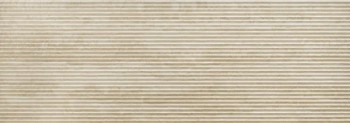 Плитка RCUT Travertino Wall Struttura 3D Pli Vein Beige Rett 40х120
