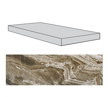 Seranit ART Marble Brown Full Lappato 33x120