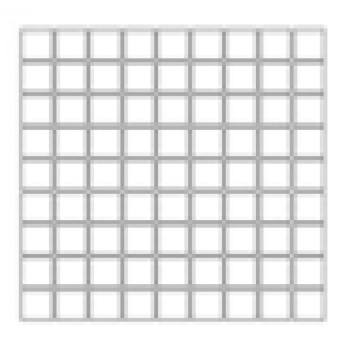 Seranit Fossil Mosaic Чип 3,5 3,5 Brown Full Lappato 30x30