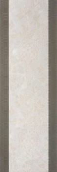 Serra Incanto 572 Floral Decor White Glossy 30x90 Serra Incanto 572 Floral Decor White Glossy 30x90