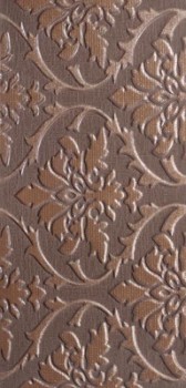 Serra Lotus Oriental Decor Brown Matt 30x90