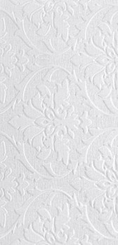 Serra Lotus Oriental Decor White Matt 30x90