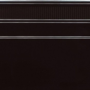 Serra Lush (Fancy) Skirting Black Glossy 23x30 Serra Lush (Fancy) Skirting Black Glossy 23x30
