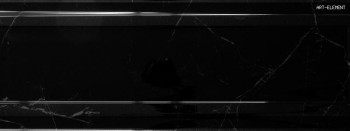 Serra Magestic Majestic (Crystal) Frame Black Glossy 30x90 Serra Magestic Majestic (Crystal) Frame Black Glossy 30x90