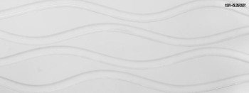 Serra Onda Pearl White Glossy 30x90 Serra Onda Pearl White Glossy 30x90