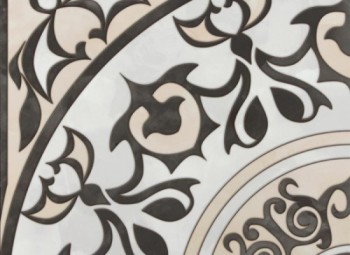 Serra Onice Corner Decor Anthracide & White Lappato 60x60 Serra Onice Corner Decor Anthracide & White Lappato 60x60