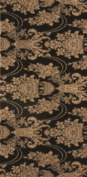 Serra Wall Paper Decor Gold Black Glossy 30x90