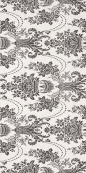 Serra Wall Paper Decor Silver White Glossy 30x90