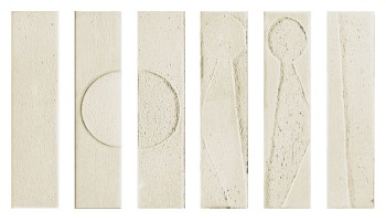 Settecento KOINE ALPHABET GESSO 4,5X18,6