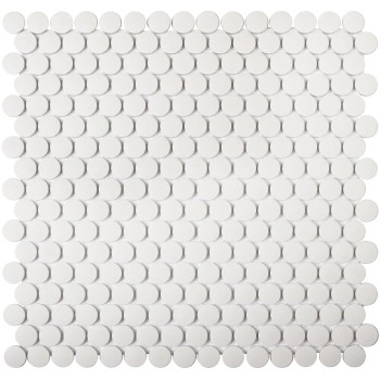 Мозаика Star Mosaic JNK81011 / С0003713 Penny Round White Antislip 30.9х31.5