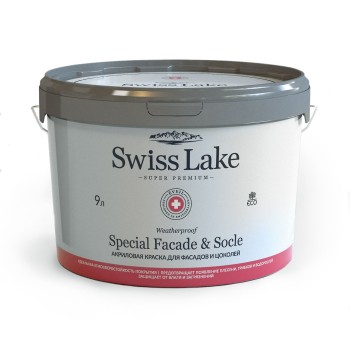 Краска фасадная Swiss Lake Special Facade & Socle база А