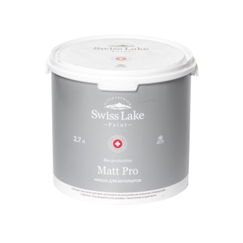 Краска Swiss Lake Matt Pro база А 2,7 л Краска Swiss Lake Matt Pro база А 2,7 л