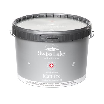 Краска Swiss Lake Matt Pro база А 9 л Краска Swiss Lake Matt Pro база А 9 л