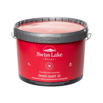 Краска Swiss Lake Semi-matt 20 база А 9 л Краска Swiss Lake Semi-matt 20 база А 9 л