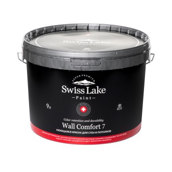 Краска Swiss Lake Wall Comfort 7 база А 9 л Краска Swiss Lake Wall Comfort 7 база А 9 л