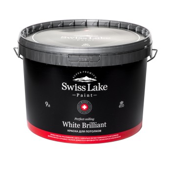 Краска Swiss Lake White Brilliant 9 л Краска Swiss Lake White Brilliant 9 л