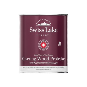 Краска Swiss Lake для деревянных фасадов Covering Wood Protector база А