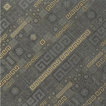 Керамогранит 261333 GREEK STRIPES ANT/ORO 40х40