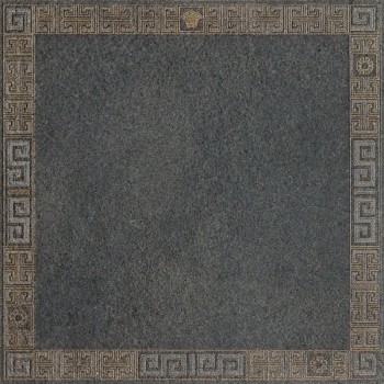 Керамогранит 261363 GREEK CASSETTONE ANTRACITE/ORO 40х40