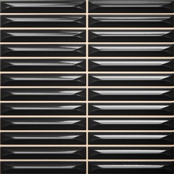 Плитка Arrow Black 1,5х10 20х20