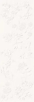 Декор Jardin White Flower Matt. Rec. 40х120