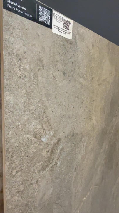 Vitra Керамогранит StoneSystem Пьетра Рома Табачный Матовый R10А Рельеф 60x120 — фото в салоне