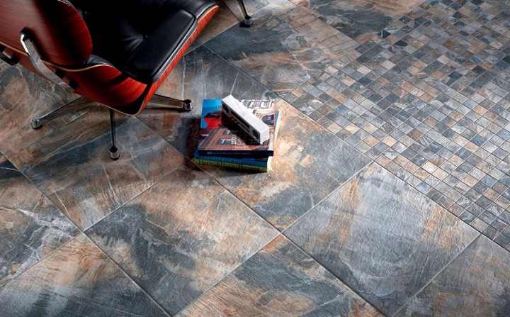 Матовый ABK Керамогранит FSN24250 FOSSIL BLUE NAT 50х50 — фото 3