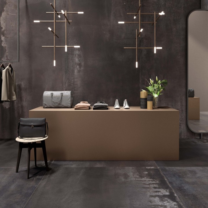 Матовый ABK Interno 9 Wide Керамогранит PF60000308 Interno 9 Rust Ret 80х80 — фото 7