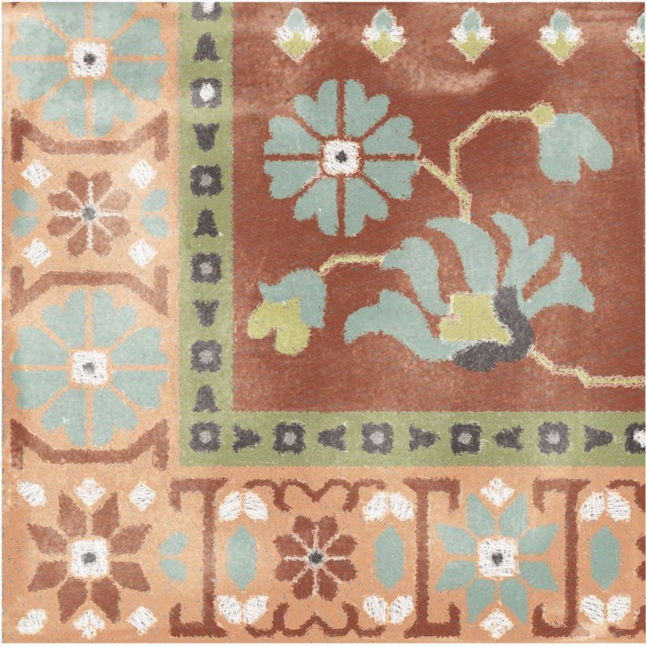 Матовый ABK Play Carpet Mix Multicolor 20x20 — фото 15