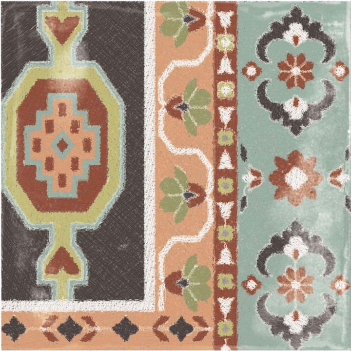 Матовый ABK Play Carpet Mix Multicolor 20x20 — фото 20