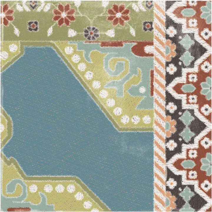 Матовый ABK Play Carpet Mix Multicolor 20x20 — фото 21