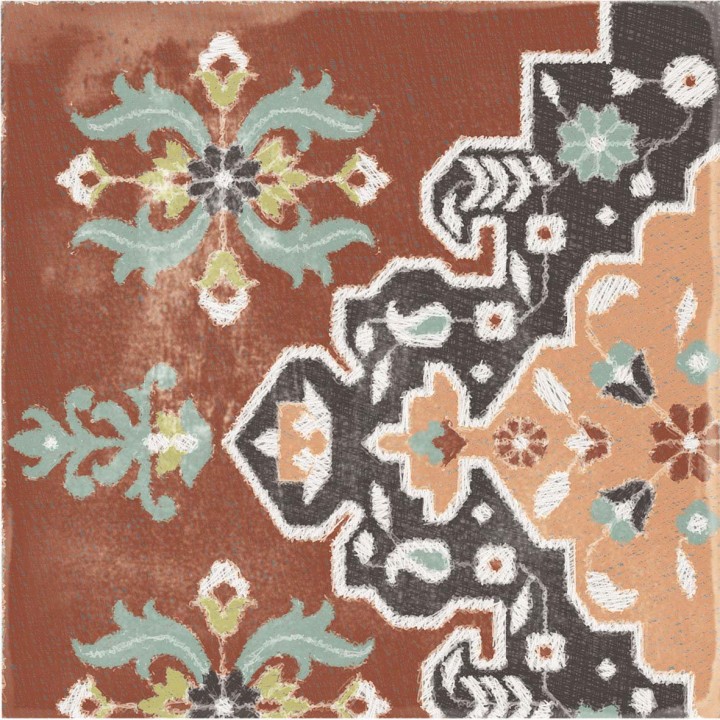 Матовый ABK Play Carpet Mix Multicolor 20x20 — фото 26