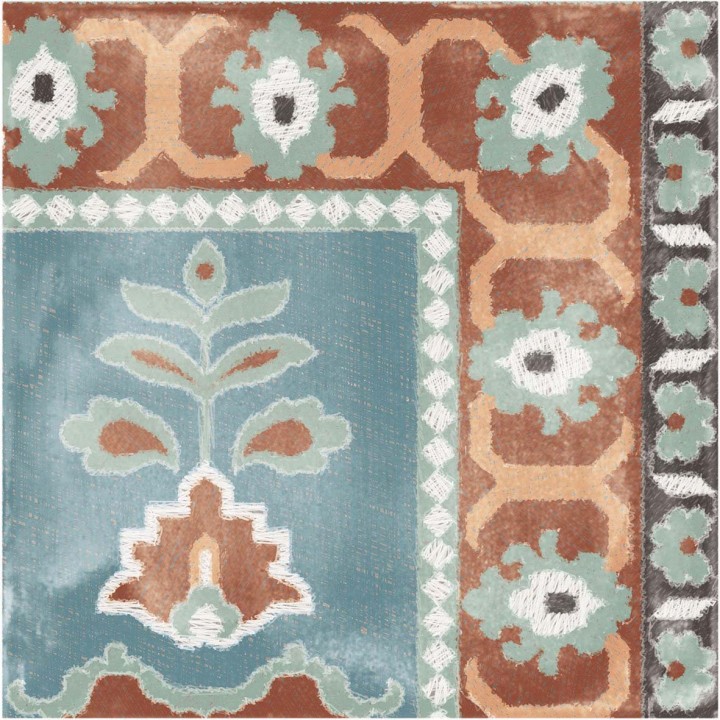 Матовый ABK Play Carpet Mix Multicolor 20x20 — фото 28