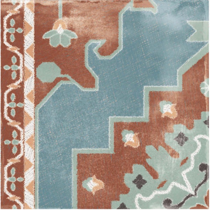 Матовый ABK Play Carpet Mix Multicolor 20x20 — фото 33