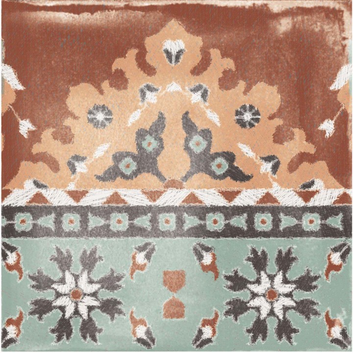 Матовый ABK Play Carpet Mix Multicolor 20x20 — фото 34