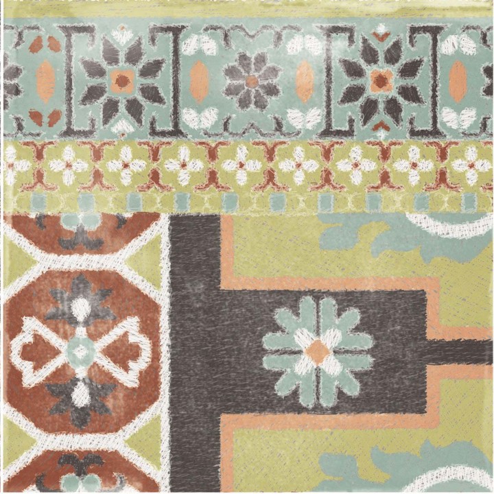Матовый ABK Play Carpet Mix Multicolor 20x20 — фото 36
