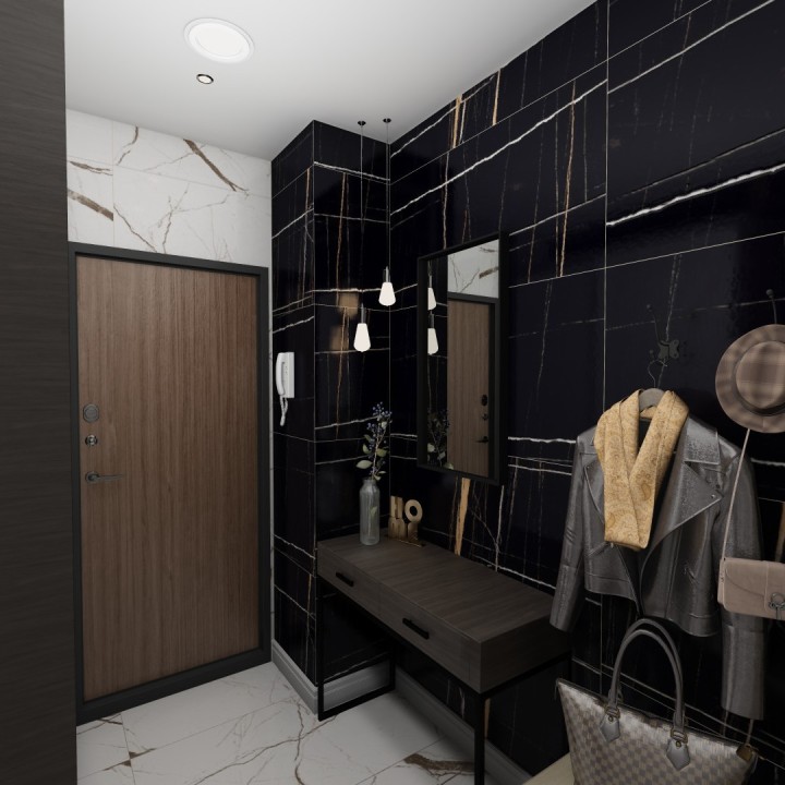 Полированный Absolut Gres Керамогранит AB 1058HG Lambert Black High gloss 1200х600 — фото 3