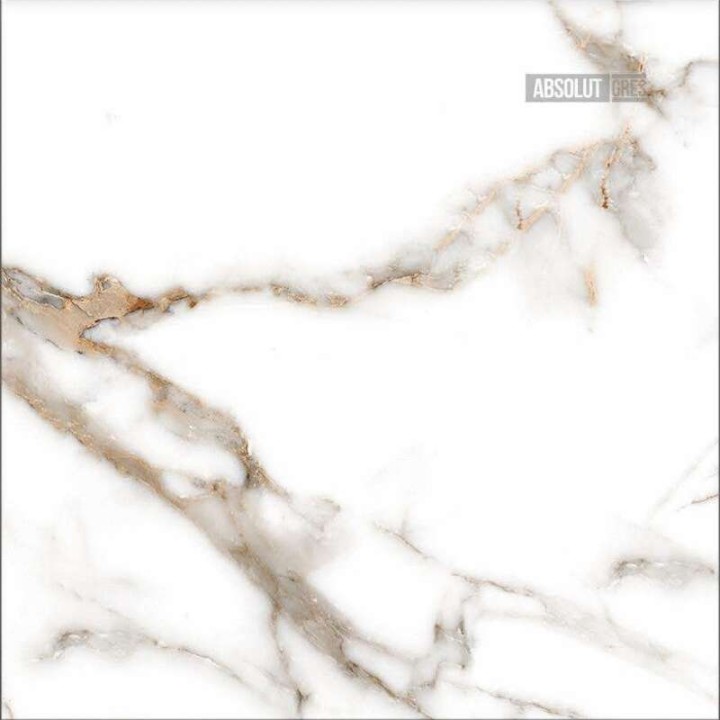 Полированный Absolut Gres Керамогранит AB 1131G Oro Bianco gloss 600х600 — фото 5