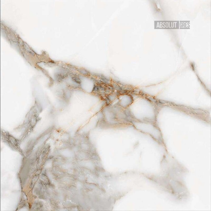 Полированный Absolut Gres Керамогранит AB 1131G Oro Bianco gloss 600х600 — фото 7