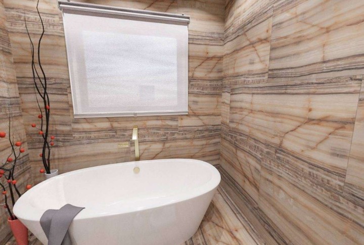 Полированный Absolut Gres Керамогранит AB 1038G Quiro Dark gloss 1200х600 — фото 3