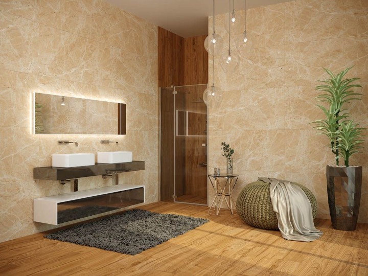 Полированный AGL Tiles Керамогранит CAPUCCINO POLISHED 60х120 — фото 3