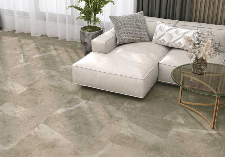 Матовый Керамогранит Alma Ceramica Basalto 57x57 Серый — фото 3
