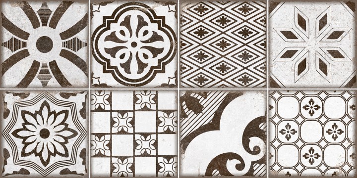Настенная Alma Ceramica TWU2550BOH17 плитка облицовочная рельефная Boho 24.9х50 — фото 3