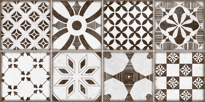 Настенная Alma Ceramica TWU2550BOH17 плитка облицовочная рельефная Boho 24.9х50 — фото 6