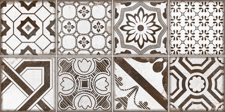 Настенная Alma Ceramica TWU2550BOH17 плитка облицовочная рельефная Boho 24.9х50 — фото 7
