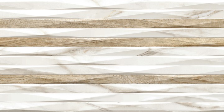Настенная Alma Ceramica TWU2550EPH14 плитка облицовочная рельефная Euphoria 24.9х50 — фото 4