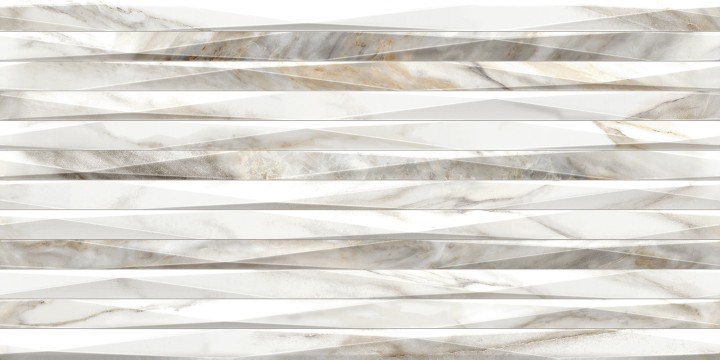 Настенная Alma Ceramica TWU2550EPH24 плитка облицовочная рельефная Euphoria 24.9х50 — фото 2