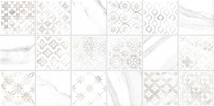Декор Alma Ceramica TWU2550FRC17 плитка облицовочная рельефная Fresco 24.9х50 — фото 2
