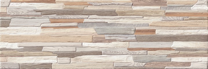 Настенная Alma Ceramica Плитка TWA11ART024 Arteo рельефная 200х600*7,5 — фото 5