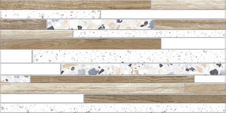 Настенная Alma Ceramica Плитка TWU09BLB024 Bilbao рельефная 249х500*8,5 — фото 6